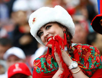 [ẢNH] Fans nữ xinh đẹp và cuồng nhiệt khắp nơi quần tụ về World Cup 2018