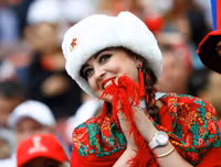 [ẢNH] Fans nữ xinh đẹp và cuồng nhiệt khắp nơi quần tụ về World Cup 2018