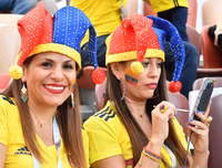 [ẢNH] Fans nữ xinh đẹp và cuồng nhiệt khắp nơi quần tụ về World Cup 2018