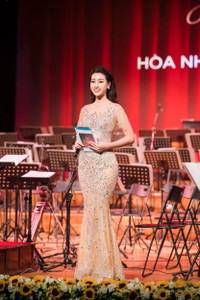 Hoa hậu Mỹ Linh muốn gắn bó với công việc MC