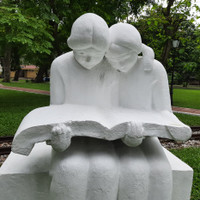 [Ảnh] Các bức tượng công viên Thống Nhất 