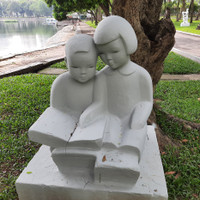 [Ảnh] Các bức tượng công viên Thống Nhất 