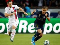 [ẢNH] Hazard lu mờ trước Di Maria, Real Madrid thua tan tác ở PSG