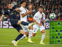 [ẢNH] Hazard lu mờ trước Di Maria, Real Madrid thua tan tác ở PSG