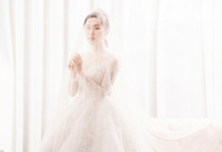 Lộ ảnh cưới của NSND Trung Hiếu và vợ 