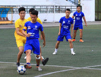 [ẢNH] Những khoảnh khắc ấn tượng chiều 23-10 giải bóng đá học sinh THPT Hà Nội