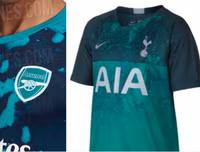 [ẢNH] Lộ mẫu áo loang lổ lạ mắt của Arsenal mùa giải tới