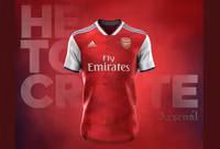 [ẢNH] Lộ mẫu áo loang lổ lạ mắt của Arsenal mùa giải tới