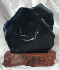 [Ảnh] Độc đáo loạt tranh khỏa thân của Thái Phiên in lên đá