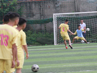 [ẢNH] Á quân THPT Phùng Khắc Khoan tích cực tập dứt điểm trước ngày ra quân