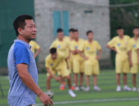 [ẢNH] Á quân THPT Phùng Khắc Khoan tích cực tập dứt điểm trước ngày ra quân