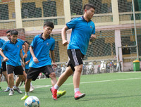 [ẢNH] THPT Nguyễn Thị Minh Khai hướng tới chức vô địch thứ 4