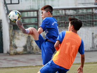 [ẢNH] Cầu thủ THPT Đông Đô gục ngã sau thất bại đáng tiếc