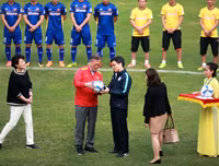 Tổng thống Hàn Quốc giao lưu cùng U23 Việt Nam: Không có bão tuyết, các bạn đã vô địch