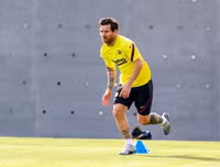 [ẢNH] Messi và đồng đội hào hứng trở lại sân tập sau cách ly