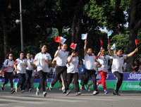 [ẢNH] Những hình ảnh thú vị tại chung kết giải chạy báo Hànộimới 2018