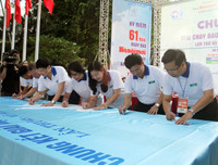 [ẢNH] Những hình ảnh thú vị tại chung kết giải chạy báo Hànộimới 2018