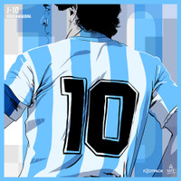 [ẢNH] Ngắm các huyền thoại World Cup đẹp sống động, mê hồn qua những bức vẽ