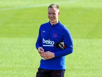 [ẢNH] Messi và đồng đội hào hứng trở lại sân tập sau cách ly