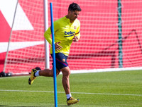 [ẢNH] Messi và đồng đội hào hứng trở lại sân tập sau cách ly