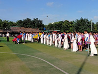 [ẢNH] THPT Lê Văn Thiêm tưng bừng cọ xát, hướng tới giải Báo ANTĐ 2020