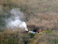 [ẢNH] Hiện trường vụ rơi máy bay khiến tượng đài bóng rổ Kobe Bryant tử nạn