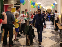 [ẢNH] Dàn sao Brazil lịch lãm đặt chân đến Nga cùng sứ mệnh chinh phục