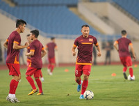 [ẢNH] Đoàn Văn Hậu tập 2 buổi là đủ để ra sân đấu Malaysia