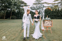 Lộ ảnh cưới đẹp như mơ của Á hậu Phương Nga và diễn viên Bình An