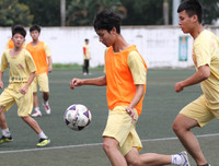 [ẢNH] Thắng luân lưu kịch tính, THPT Hoài Đức A tiến vào tứ kết