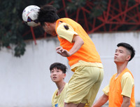 [ẢNH] Thắng luân lưu kịch tính, THPT Hoài Đức A tiến vào tứ kết