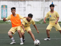 [ẢNH] Thắng luân lưu kịch tính, THPT Hoài Đức A tiến vào tứ kết