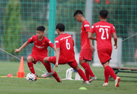 [ẢNH] Cầu thủ Việt kiều gây ấn tượng mạnh khi tập trung ĐT U22 Việt Nam