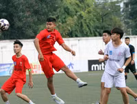 [ẢNH] Thủng lưới trước, THPT Trương Định thắng ngược đầy ngoạn mục