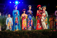 Ngọc Hân ra mắt bộ sưu tập áo dài lấy cảm hứng từ nhã nhạc cung đình Huế