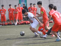 [ẢNH] Cầu thủ Xuân Mai giải mã thành công 