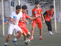 [ẢNH] Cầu thủ Xuân Mai giải mã thành công 