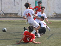 [ẢNH] Cầu thủ Xuân Mai giải mã thành công 