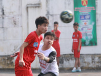 [ẢNH] Cầu thủ Xuân Mai giải mã thành công 