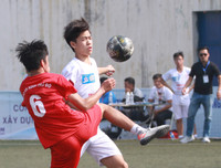 [ẢNH] Cầu thủ Xuân Mai giải mã thành công 