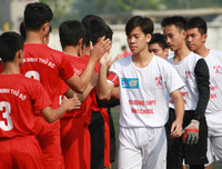 [ẢNH] Cầu thủ Xuân Mai giải mã thành công 