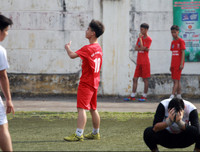 [ẢNH] Cầu thủ Xuân Mai giải mã thành công 