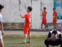 [ẢNH] Cầu thủ Xuân Mai giải mã thành công 