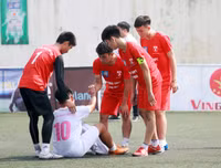 [ẢNH] Cầu thủ Xuân Mai giải mã thành công 