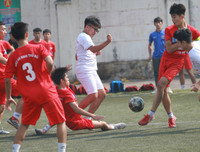 [ẢNH] Cầu thủ Xuân Mai giải mã thành công 