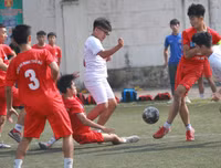 [ẢNH] Cầu thủ Xuân Mai giải mã thành công 