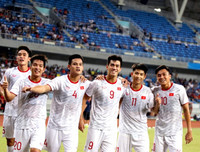 [ẢNH] Toàn cảnh chiến thắng đáng nhớ của U22 Việt Nam trước U22 Trung Quốc