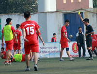 [ẢNH] Á quân THPT Phùng Khắc Khoan vất vả lấy vé tứ kết