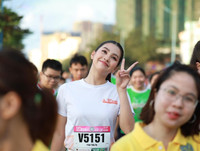 [ẢNH] Dàn Hoa hậu và người đẹp gây sốt ở giải Việt dã toàn quốc 2019