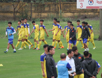 [ẢNH] 10 trợ lý giúp việc cho HLV Park trong buổi tập của U23 Việt Nam